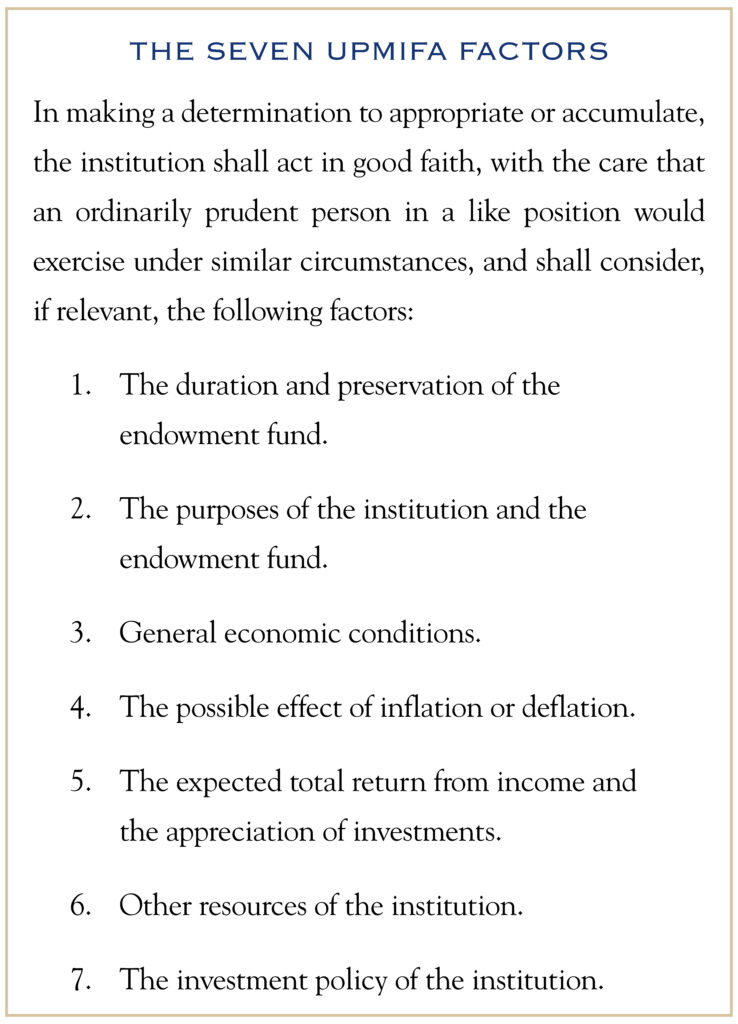 the seven upmifa factors